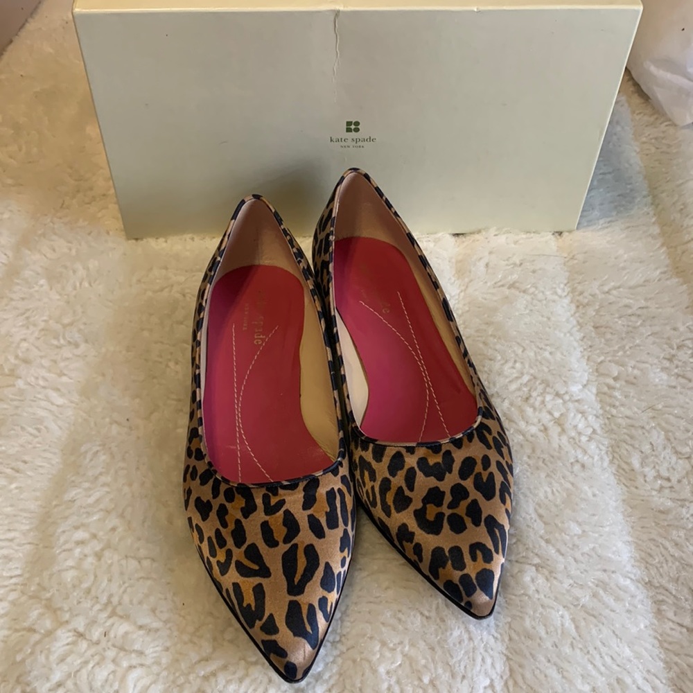 Kate spade ♠️ Charlie Leopard pr/satin